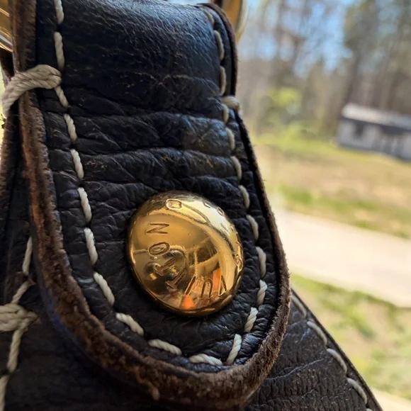 Louis Vuitton Dark Brown Monogram Denim Hobo Idylle - Picture 9 of 10